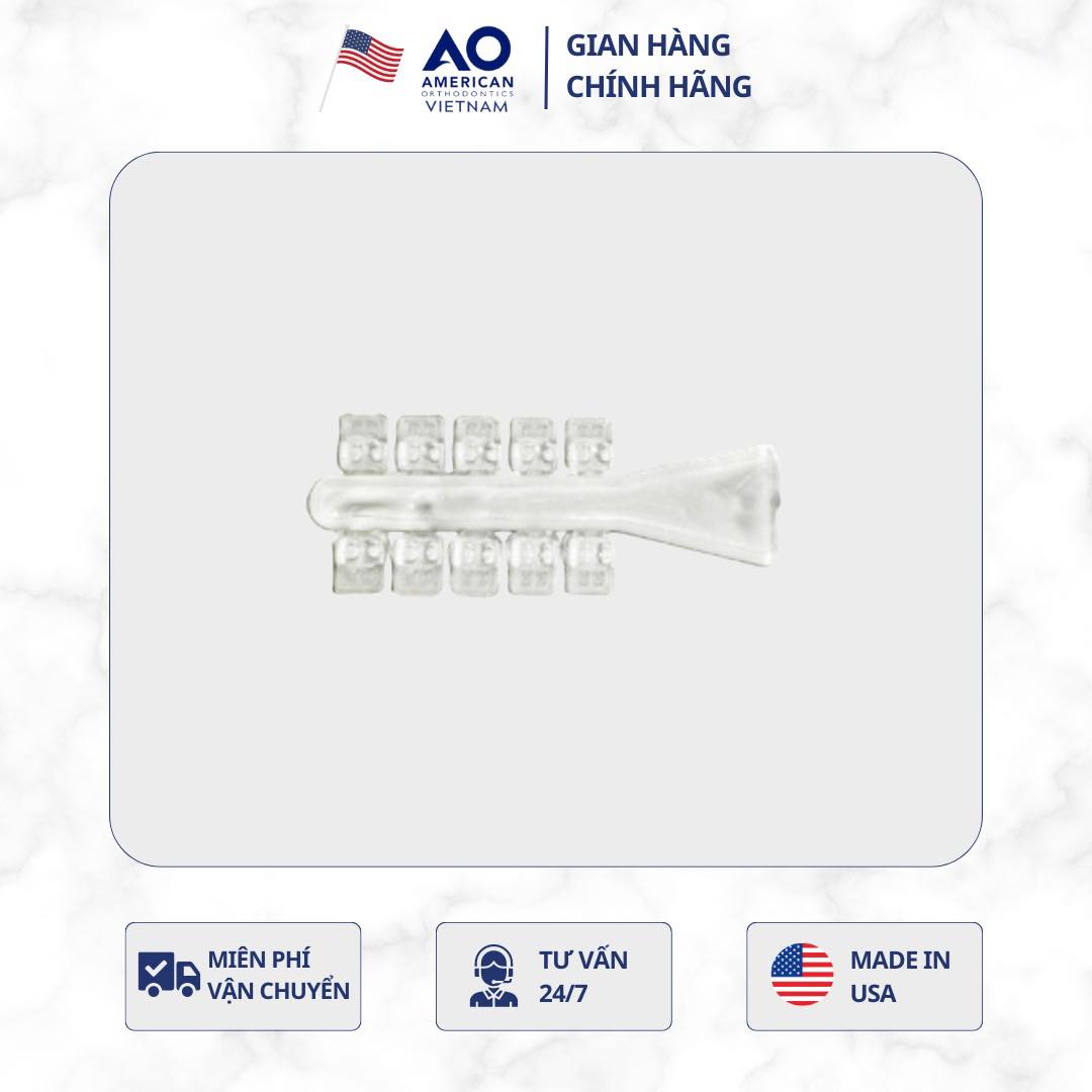 Thun chêm xoay Rotation Wedges Clear (100c/bao)