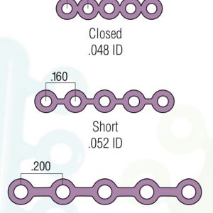 Thun chuỗi COLORED CHAIN (Cuộn 4,6m) - Ảnh 5