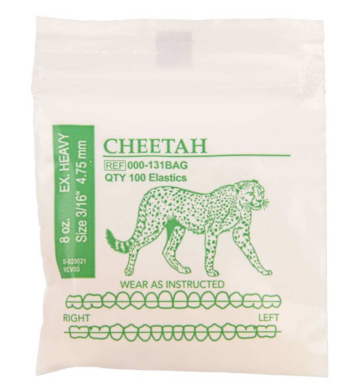 Thun liên hàm Latex Elastics lực Extra Heavy/Maximum (100 Sợi/gói) - Ảnh 2