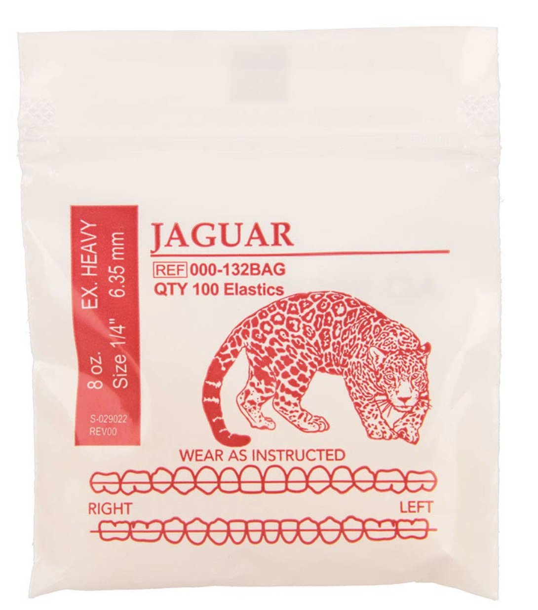 Thun liên hàm Latex Elastics lực Extra Heavy/Maximum (100 Sợi/gói) - Ảnh 3