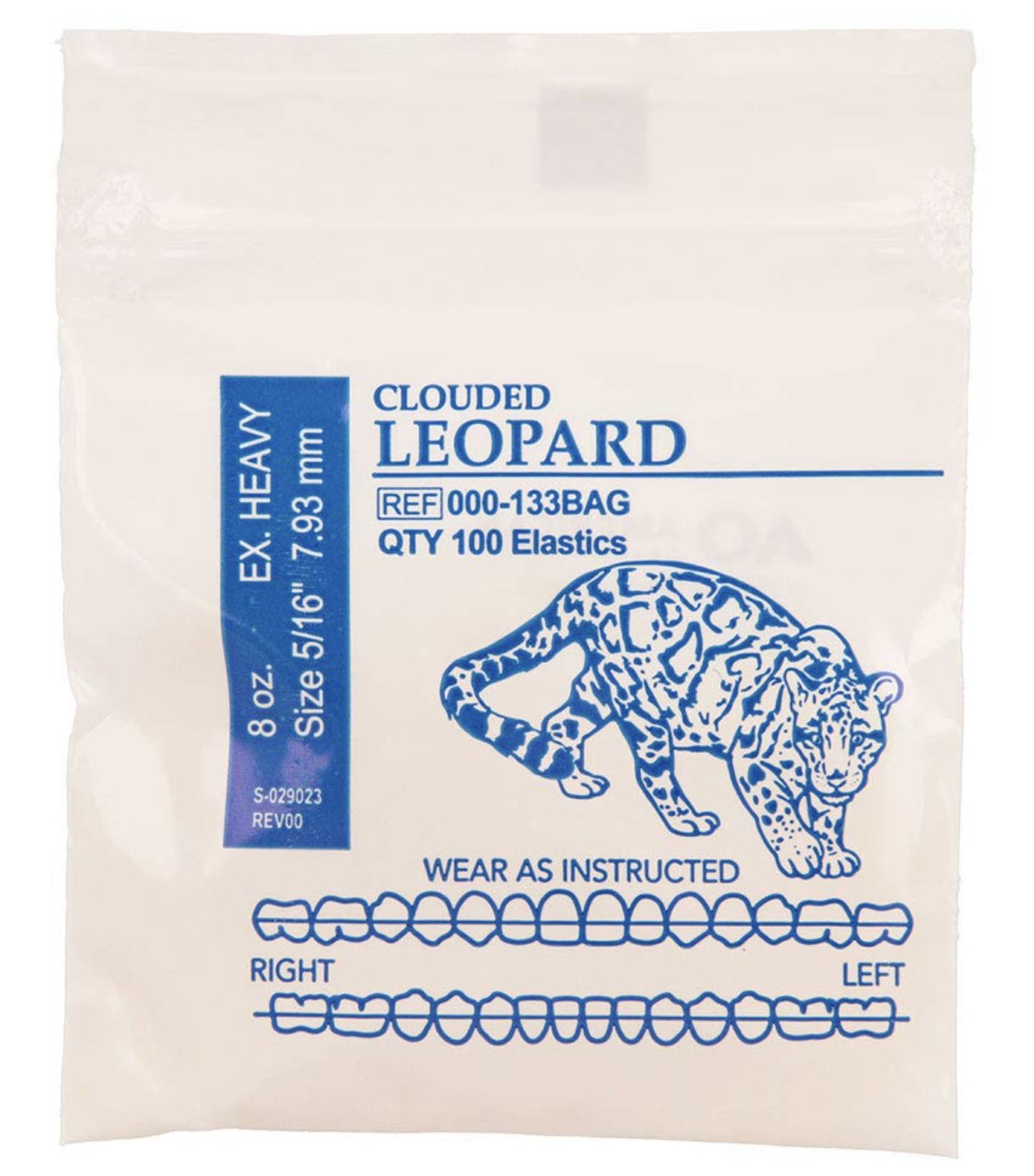Thun liên hàm Latex Elastics lực Extra Heavy/Maximum (100 Sợi/gói) - Ảnh 4