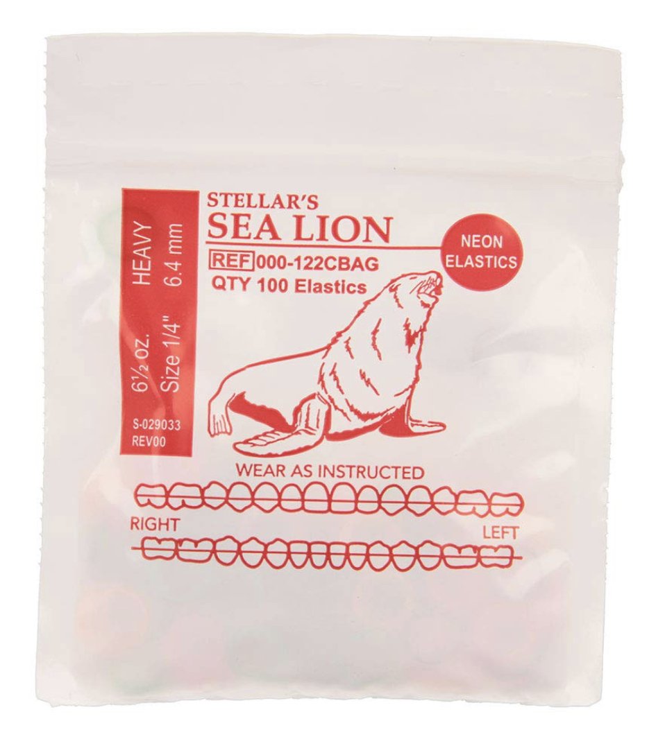 Thun liên hàm Wildlife Series Latex Elastics lực Light/Medium/Heavy (100 sợi/gói) (Set 5 gói) - Ảnh 16