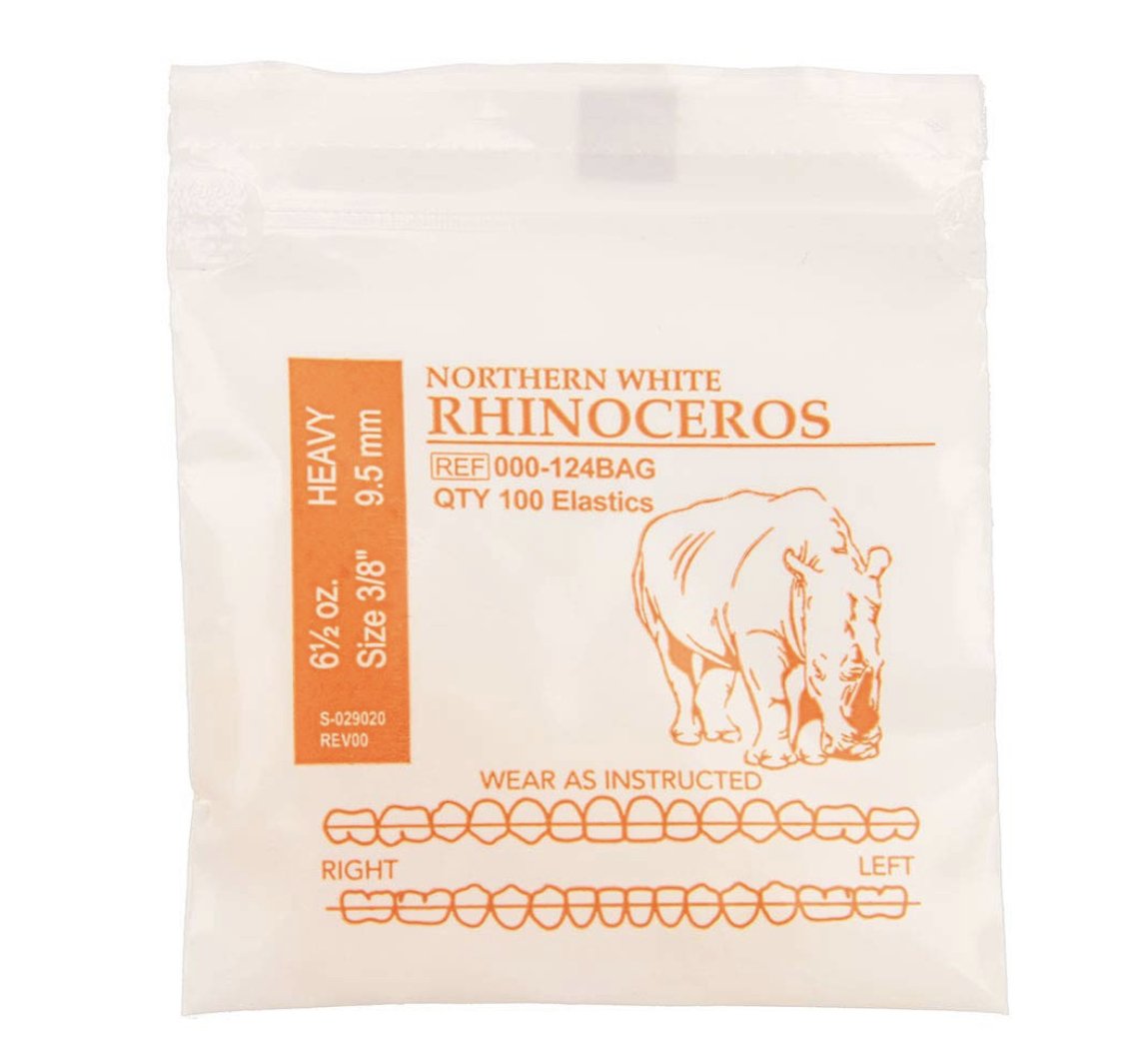 Thun liên hàm Wildlife Series Latex Elastics lực Light/Medium/Heavy (100 sợi/gói) (Set 5 gói) - Ảnh 18