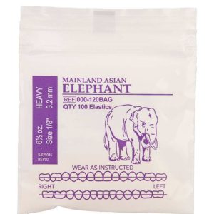 Thun liên hàm Wildlife Series Latex Elastics lực Light/Medium/Heavy (100 sợi/gói) (Set 5 gói) - Ảnh 14