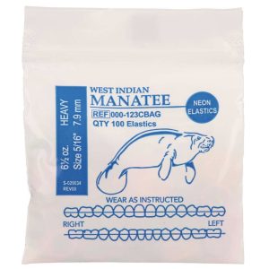 Thun liên hàm Wildlife Series Latex Elastics lực Light/Medium/Heavy (100 sợi/gói) (Set 5 gói) - Ảnh 17