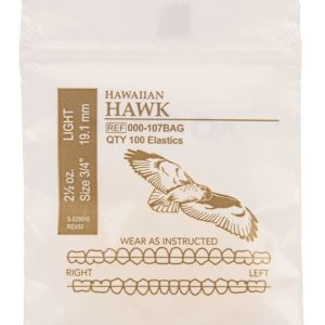 Thun liên hàm Wildlife Series Latex Elastics lực Light/Medium/Heavy (100 sợi/gói) (Set 5 gói) - Ảnh 8