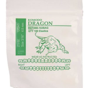 Thun liên hàm Wildlife Series Latex Elastics lực Light/Medium/Heavy (100 sợi/gói) (Set 5 gói) - Ảnh 3