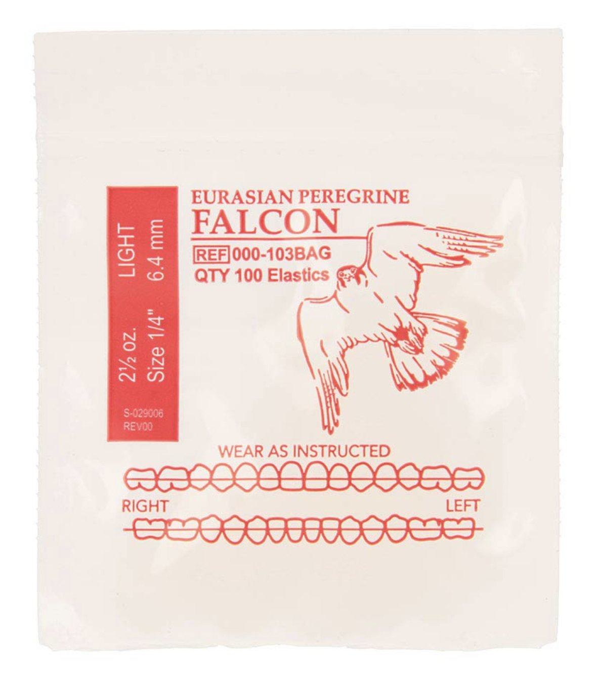 Thun liên hàm Wildlife Series Latex Elastics lực Light/Medium/Heavy (100 sợi/gói) (Set 5 gói) - Ảnh 4
