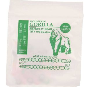 Thun liên hàm Wildlife Series Latex Elastics lực Light/Medium/Heavy (100 sợi/gói) (Set 5 gói) - Ảnh 10