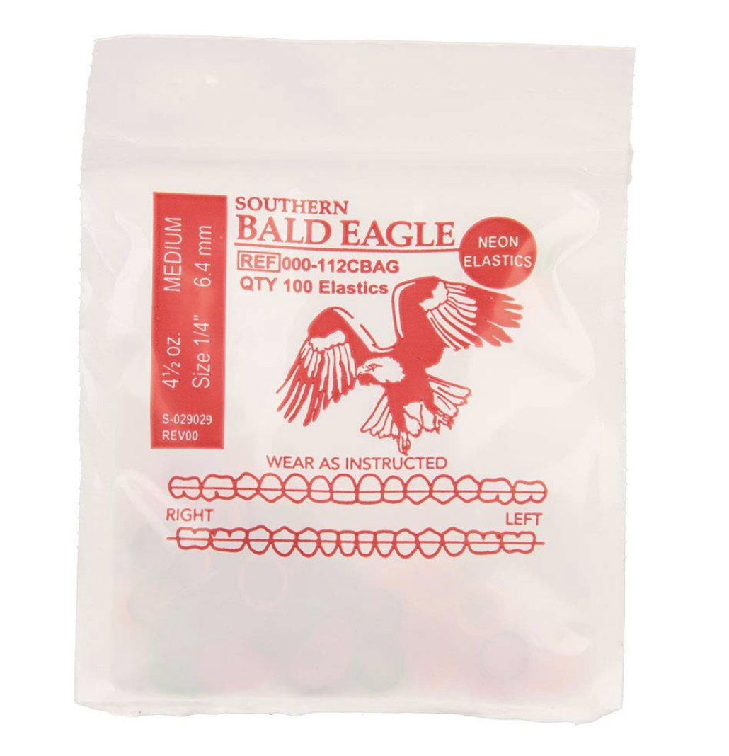 Thun liên hàm Wildlife Series Latex Elastics lực Light/Medium/Heavy (100 sợi/gói) (Set 5 gói) - Ảnh 11