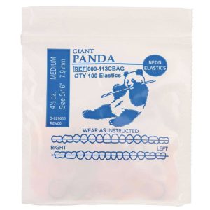 Thun liên hàm Wildlife Series Latex Elastics lực Light/Medium/Heavy (100 sợi/gói) (Set 5 gói) - Ảnh 12