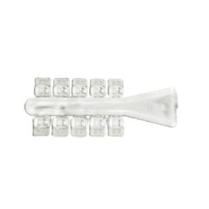 Alternative view of Thun chêm xoay Rotation Wedges Clear (100c/bao)