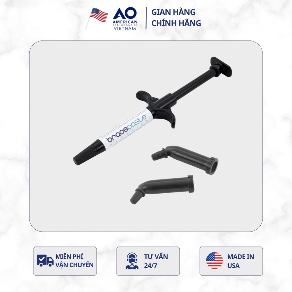 Composite gắn mắc cài BracePaste LC Adhesive Medium Viscosity (Ống 4gr)