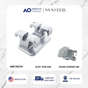 Mắc cài kim loại Master Series (20 chiếc/bộ)