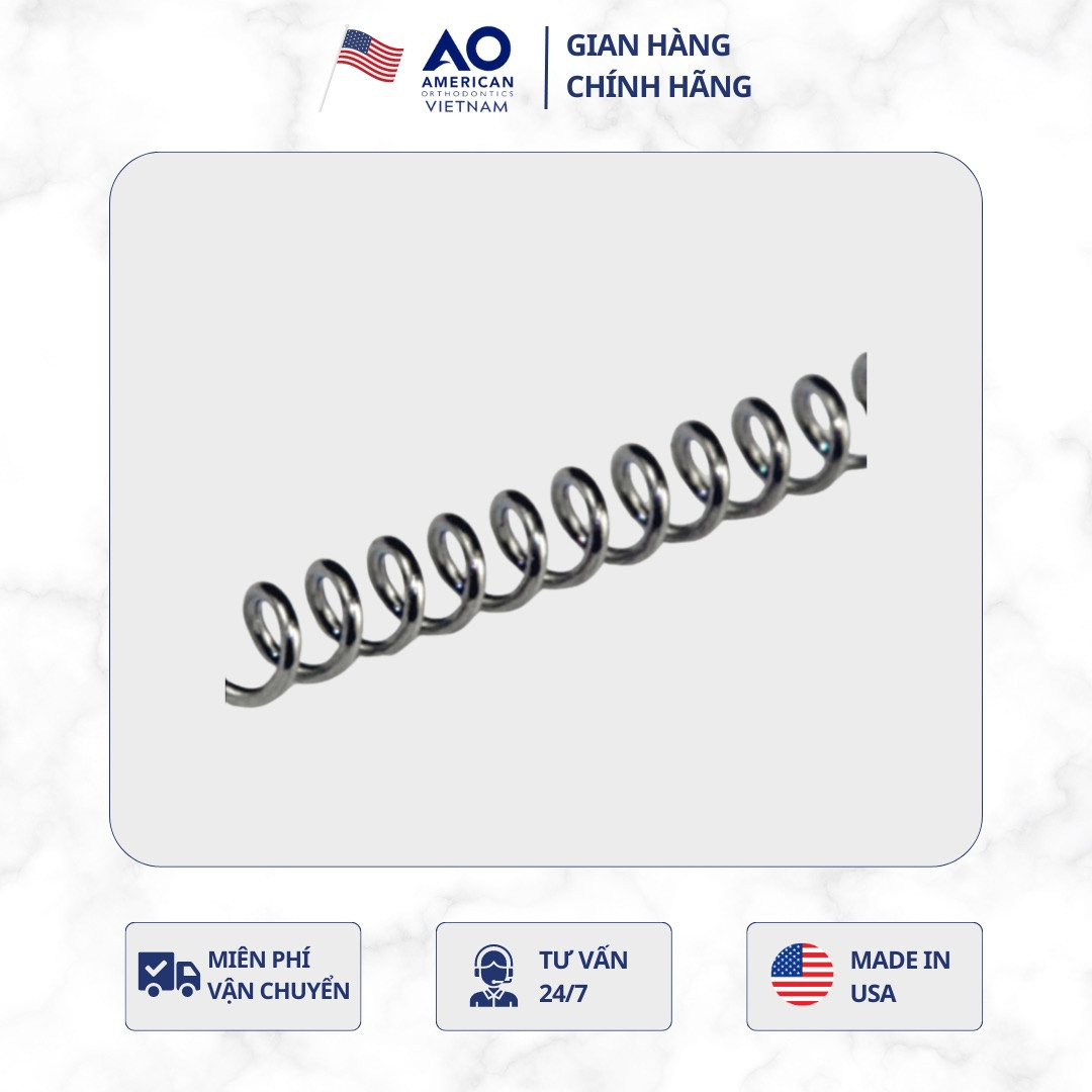 Lò xo mở NiTi Memory Open Coil (ống 3 sợi)